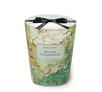 HomeLights Bougies parfumées cèdre baumier | Bougies de soja 6.7oz, grands pots au style industriel chic | Idées cadeaux pour événements, décoration d'intérieur, anti-stress, détente et relaxation