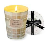 HomeLights Bougies parfumées Home Comforts | Confort du foyer Bougies de soja 6.7oz, grands pots rustiques et modernes | Idées cadeaux pour événements, décoration intérieure, anti-stress