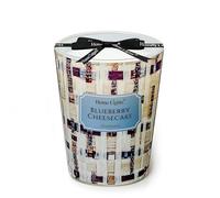 HomeLights Bougies parfumées pour femmes et hommes, Bougie d'aromathérapie 1 mèche unique de 6.7oz, Idéale pour une décoration et des cadeaux au style rustique et moderne, Cheesecake aux myrtilles