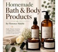 Homemade Bath & Body Products: A Beginner's Guide to Crafting Natural Bath Bombs, Salts, Shower Gels, Scrubs, and Body Butters at Home