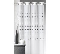 HomeMaison.com HM69806871 Rideau Fantaisie Parement Géométrique Polyester Gris 140 x 240 cm