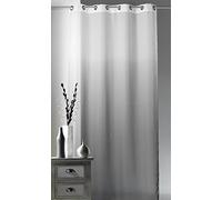 HomeMaison.COM HM69806917 Rideau Voile Motif Dégradé Polyester Gris 140 x 240 cm