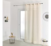HomeMaison.com Voilage Fantaisie Tisse - Or - 140 X 240 cm
