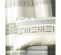 HomeMaison Coussin en Jacquard à imprimés Design 45 x 45 cm, Polyester, Vert