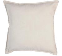 Atmosphera Créateur d'intérieur - Coussin Déhoussable "Lilou" 45x45cm Ivoire Ivoire G