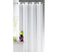 HomeMaison HM69806945 Rideau Etamine Fantaisie Tissé Polyester Naturel 140 x 260 cm