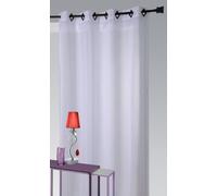 HomeMaison HM69807732 Rouge Rideau en Étamine Légère Unie
