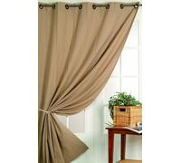 HomeMaison HM6985063191 Rideau 100 % Occultant Vu sur D & Co Beige