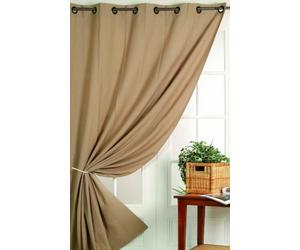 HomeMaison HM6985063191 Rideau 100 % Occultant Vu sur D & Co Beige