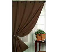 HomeMaison HM6985063263 Rideau 100 % Occultant Vu sur D & Co Chocolat