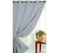 HomeMaison HM6985063646 Rideau 100 % Occultant Vu sur D & Co Gris