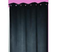 HomeMaison HM69851077 Rideau 100 % Occultant Vu sur D & Co Noir