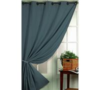 HomeMaison HM69851078 Rideau 100 % Occultant Vu sur D & Co Anthracite 140x 260 cm