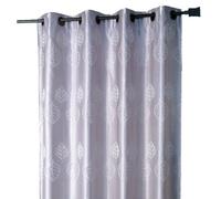 HomeMaison HM69851175 Rideau d'Ameublement Feuilles Gris