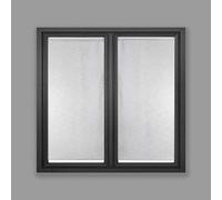 Homemaison Paire de vitrages Droits en étamine Unie