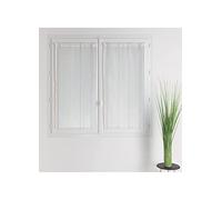 Homemaison Paire de vitrages Fantaisie à Rayures