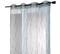 Homemaison Panneau Organza Brodé Brindilles Cantello, Gris, 140 x 240cm