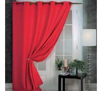 HomeMaison Rideau Occultant - Rideau M1 - Rideau non feu-Carmin- Rideau 140 X 180 cm