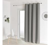 HomeMaison Rideau Occultant - Rideau M1 - Rideau Non feu-Gris Mineral- Rideau 140 X 180 cm