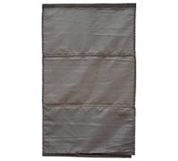 Homemaison Store Bateau Aspect Soie, Polyester, Taupe Grisé, 180x80 cm