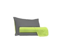 Homemania Ensemble de draps Simple - Vert, Gris - 150 x 300 cm