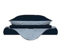 Homemania Enveloppe de couette Double 2 - Bleu - 200 x 200 cm Bleu