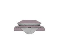 Homemania Enveloppe de couette Double 2 - Rose, gris - 150 x 200 cm