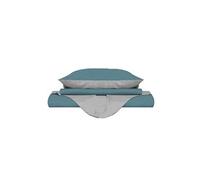 Homemania Enveloppe de couette Double - Octanium, Gris - 200 x 200 cm