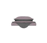 Homemania Enveloppe de couette Double - Rose, gris - 150 x 200 cm