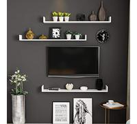 Homemania Étagère en Panneau de Particules mélamine, Blanc