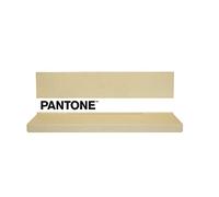 Homemania Étagère Shelfie - Décoration Murale, Porte-Objets, Carré - avec Étagères - pour Le Salon, la Chambre à Coucher - Sable, Blanc, Noir en Métal, 40 X 14 X 13 cm