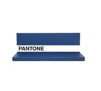 Homemania Étagère Shelfie - Décoration Murale, Porte-Objets, Carré - avec Étagères - pour Le Salon, la Chambre à Coucher - Bleu, Blanc, Noir en Métal, 40 X 14 X 13 cm