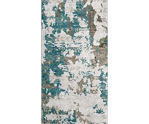 Homemania EXFAB237-60X100CM Tapis imprimé Reperè 3 pour Salon, Salon, Chambre, Chambre à Coucher, Chambre à Coucher, Impression Moderne, Multicolore, Polyester, Coton, 60 x 100 cm