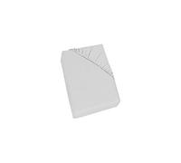Homemania Feuille avec coins Simple - Blanc - 180 x 200 cm