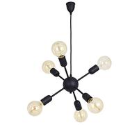 Homemania HOMAX_4354 Scorpius Black Noir en métal, 44 x 44 x 80 cm