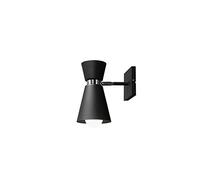 Homemania HOMAX_4823 Applique murale Crater Noir Métal 12 x 20 x 21 cm