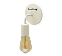Homemania Lampe Murale Drop - Applique - Sable, Noir, Blanc en Métal, Bois, 12 X 12 X 17 cm, 1 X E27, Max 100W