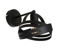 Homemania Lampe murale, métal, noir