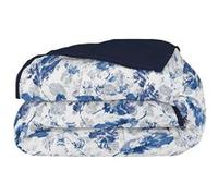 Homemania Quilt d'hiver Feuilles - Bleu - 170 x 260 cm Bleu