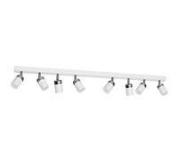 Homemania Spot Joker blanc, chrome en métal, 110 x 8 x 17 cm