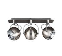 Homemania Spot Kyle - Applique - Mur, Plafond - Gris, Métal 21 X 11 X 42