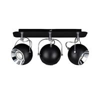 Homemania Spot Kyle - Applique - Mur, Plafond - Noir, Gris, Métal 21 X 11 X 42