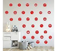 Homemania Sticker en Vinyle Rouge