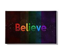 Homemania Tableau Citation - Citations - pour Salon, Chambre -Multicouleur en Polyester, Bois, 45 X 3 X 70cm - HM20KNV45x70-124