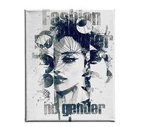 Homemania Tableau Femme - Citations - pour Salon, Chambre -Multicouleur en Polyester, Bois, 45 X 3 X 70cm - HM20KNV45x70-51