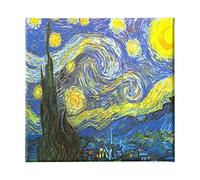 Homemania Tableau Inspirations des Auteurs - Art et Graffiti - pour Salon, Chambre -Multicouleur en Polyester, Bois, 60 X 3 X 60cm - HM20KNV60x60-160