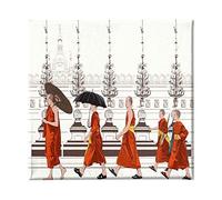 Homemania Tableau Parapluie - Art et Graffiti - pour Salon, Chambre -Multicouleur en Polyester, Bois, 60 X 3 X 60cm - HM20KNV60x60-288