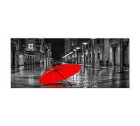 Homemania Tableau Parapluie - Villes et Paysages - pour Salon, Chambre - Multicouleur en Polyester, Bois, 70 X 3 X 100cm