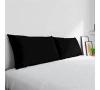Homemania Taies d'oreillers Simple - Noir - 52 x 0,5 x 82 cm Noir G