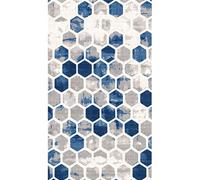 Homemania Tapis imprimé, 25% Polyester, 75% Coton, Multicolore